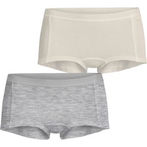 Bjorn Borg 2-pack dames boxershort - Core mini - Creme/Grey