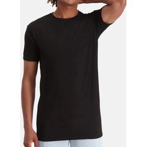 Bamboo Basics 2-pak Extra Lange T-shirts heren - Ruben  - Zwart