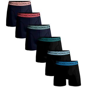 Muchachomalo 6-Pack Heren Boxershort -  Coloured black