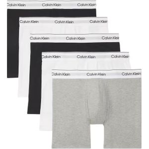 Calvin Klein 5-Pack Heren Boxershorts brief - Modern Cotton - Multipack heren boxershorts  - Wit