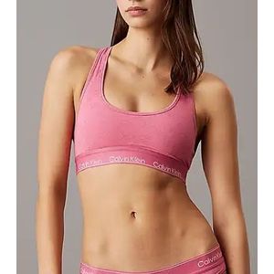 Calvin Klein Bralette dames - Unlined Valentijn - Roze katoenen bh top