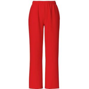 Pieces Summer wide pants dames - Loungewear broek  - Rood