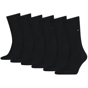 Tommy Hilfiger 6-paar sokken heren - Classic - Multipack katoenen heren sokken - Kousen  - Zwart