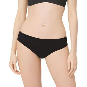 Perini dames slip laag model - Naadloos - Bikini slip microfiber - Polyamide  - Zwart