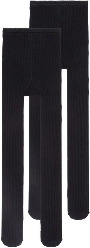 Name-It - Rib - Panty - Zwart - 2-Pack