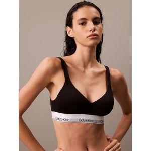 Calvin Klein - Lift Bh - Zwart - Katoen - Naadloos Ontwerp