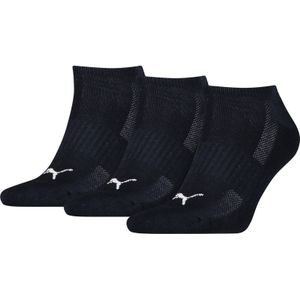Puma 3-Paar Sneaker sokken met zachte badstof zool  - Blauw