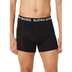 Bjorn Borg 2-pack heren boxershorts zwart  - Wit
