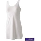 Avet - 79090 - Onderjurk - Wit - Microfiber