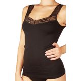 Ten Cate dames hemd kant / Singlet Lace - 32291  - Zwart