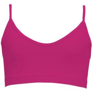 Perini meisjes topje, microfiber - Naadloos - Meiden brassiere spaghetti bandjes - Orchid
