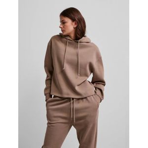 Pieces Hoodie - Loungewear Top - Chili  - Beige