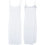 Gaubert - Onderjurk Extra Lang - Wit - Spaghetti Bandjes