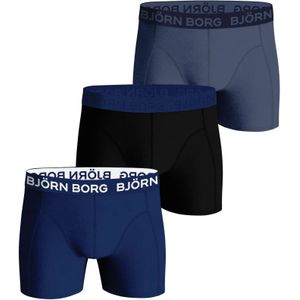 Björn Borg - Core Boxer 3-pack - Boxershorts - Zwart - Katoenstretch