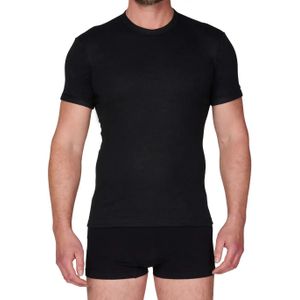 Beeren Thermo Shirt heren korte mouw  - Zwart