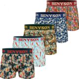 Benyson 5-pack - Heren boxershorts Viscose  - Autumn - Viscose heren onderbroeken - Mannen ondergoed