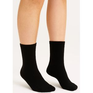 Teckel - Huissokken - Blauw - 2-paar - Geheel Badstof - Warme Winter Sokken