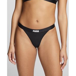 PUMA - Stringtangas - Zwart - 88% Gerecycled Polyamide, 12% Elastaan - Set van 2