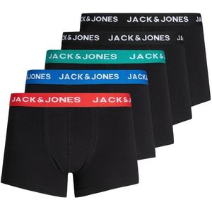 Jack & Jones 5-Pack heren boxershort - Electric Blue  - Zwart
