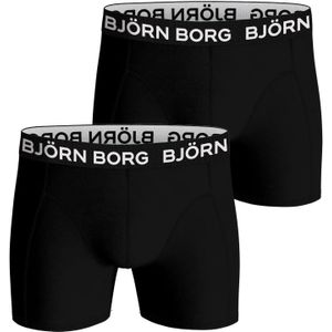 Björn Borg 2-pack heren boxershorts - Bamboe  - Zwart