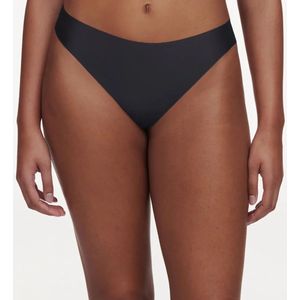 Chantelle Pulpies Seamless Tanga string - Invisible - Naadloze dames string die niet doorschijnt  - Zwart