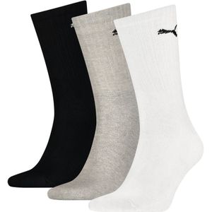 Puma 3-paar Crew sport sokken  - Wit