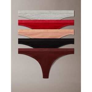 Calvin Klein 5-Pack dames strings - Modern Logo - Calvin klein strings