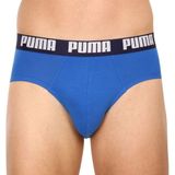 Puma Heren slips 2-pak- True Blue - Elastisch katoen
