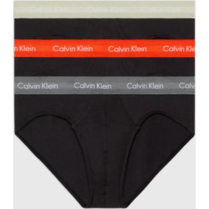 Calvin Klein 3-Pack Heren slips - Hip Brief - Black  - Zwart