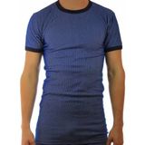 Hemd - Blauw - M2000 - Korte Mouw - Duurzaam Heren Ondershirt