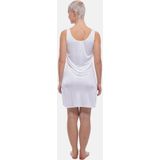 Gaubert Onderjurk 90CM - Brede bandjes - Gladde dames onderjurk - Wit - Zwart - Huidskleur  - Beige
