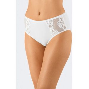 Kanten - Heup Slip - Wit - Biologisch Katoen - Duurzaam Dames Ondergoed