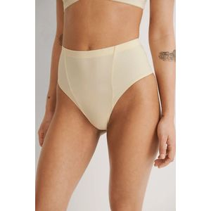 Na-KD - Soft Micro Panty - Creme - High-Waist Slip