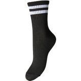 Pieces - DS17154446 - Sokken - Wit - 3-pack - Microvezel met Streep