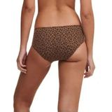 Chantelle - Menstruatieslip - Panterprint - 75% Polyamide, 25% Elastaan - Hoog absorptie vermogen