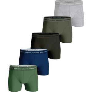 Bjorn Borg 5-pack heren boxershorts - Dark Spring  - Blauw