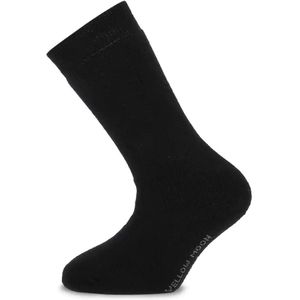 Yellowmoon 2-paar Badstof kinder sokken  - Zwart
