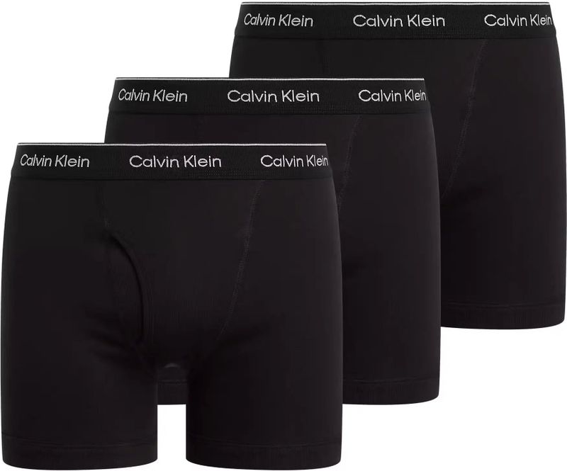 Calvin Klein - Boxershorts - 3 Stuks - Zwart - 100% Katoen