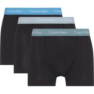 Calvin Klein 3-Pack Trunks heren - Boxershorts  - Blauw