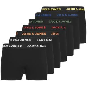 Jack & Jones 7-pack jongens boxershorts - Zwart