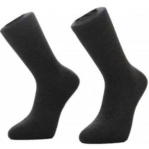 Marcmarcs 2 paar dames katoenen sokken  - Antracite
