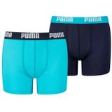 Puma 2-pack jongens boxershort - Bright blue