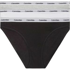 Calvin Klein 3-pack Bikini Slips dames - MPI  - Wit