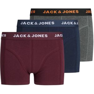 Jack & Jones 3-pack jongens boxershort  - Port Royal