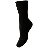 Pieces - Marta - Dames Sokken - Light Grey Melange - Katoen