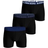 Cotton Stretch - 3-pack heren boxershort - Core katoenen heren onderbroeken  - Rood