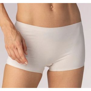 Natural dames boxershort - Onzichtbaar - Naadloze dames onderbroek katoen - Schijnt niet door  - Creme