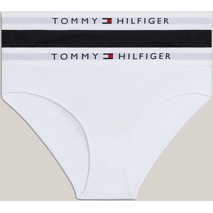 Tommy Hilfiger 2-pak meisjes slips- Zwart/wit