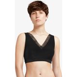 Chantelle Bralette kanten top met vulling - Soft Stretch  - Zwart