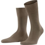 FALKE Tiago nette heren sokken - Bio katoenen sokken vooronder een pak - Business sokken - Hoge mannen sokken - Anti slip  - Grijs